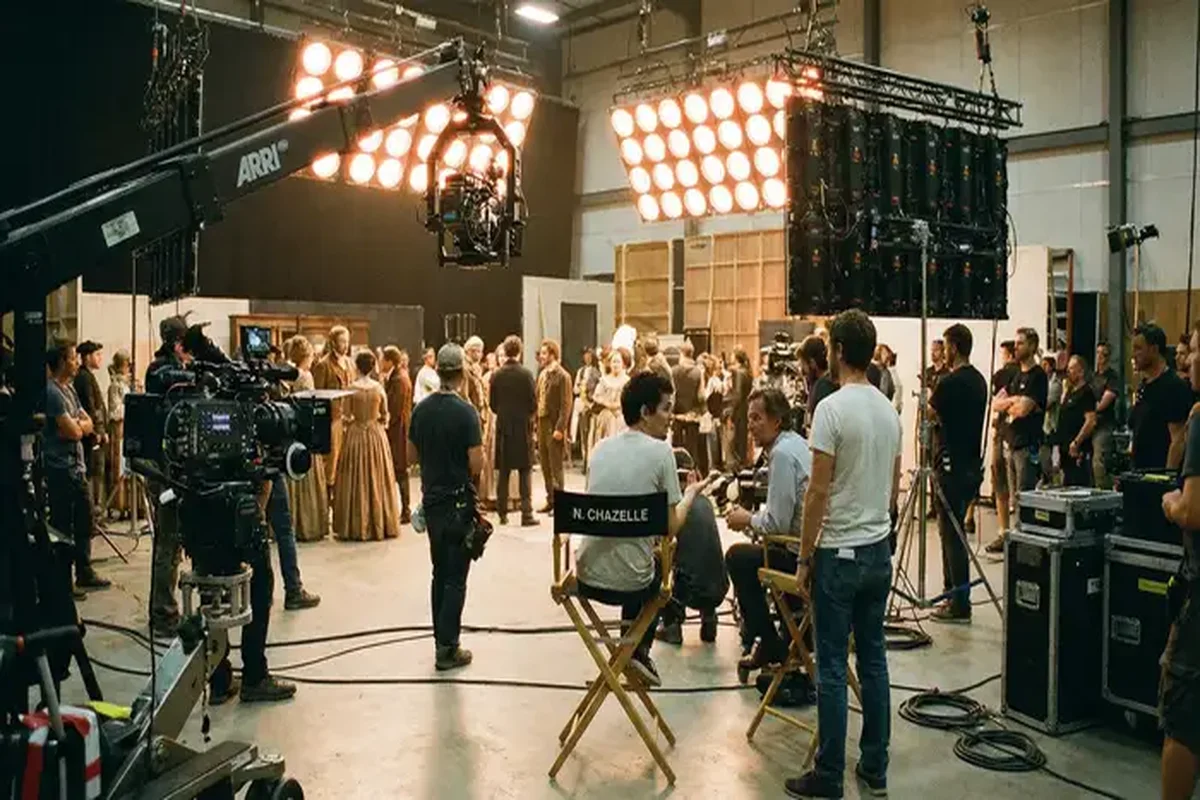 17c一起草专业影视拍摄现场实景